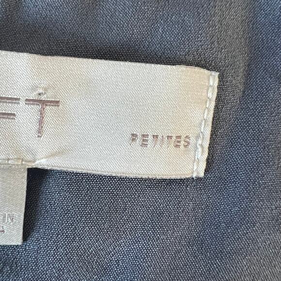 LOFT Blue Dress with Capped Sleeves Size 6P Petites - Picture 12 of 16